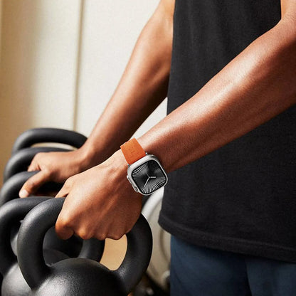 Elevate Your Style with the CRAZYGRASS Magnetic Silicone Band - The Ultimate Comfort Fit for Professional Men, Perfect for Smart Watches 44mm to 49mm
