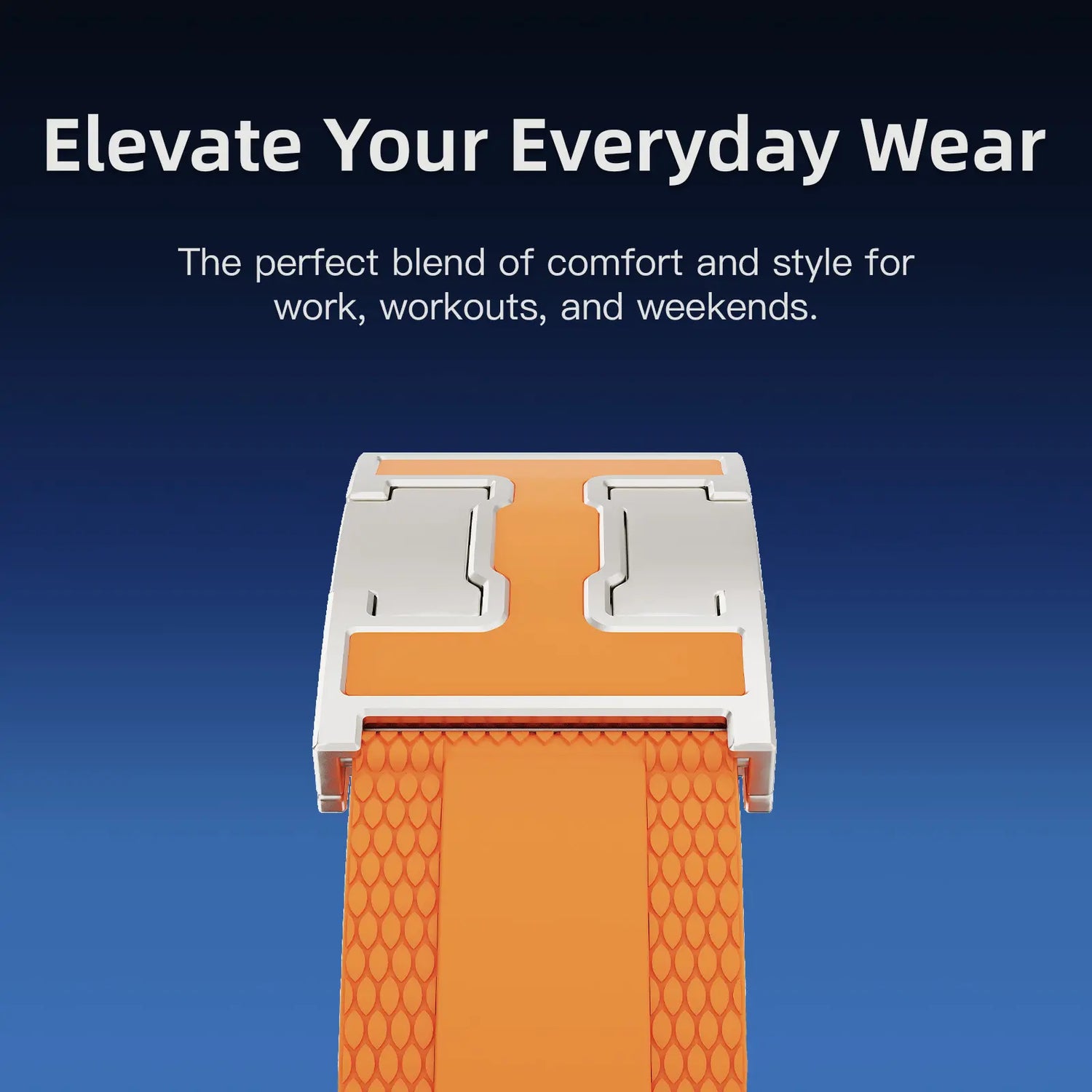 Elevate Your Style with the CRAZYGRASS Magnetic Silicone Band - The Ultimate Comfort Fit for Professional Men, Perfect for Smart Watches 44mm to 49mm