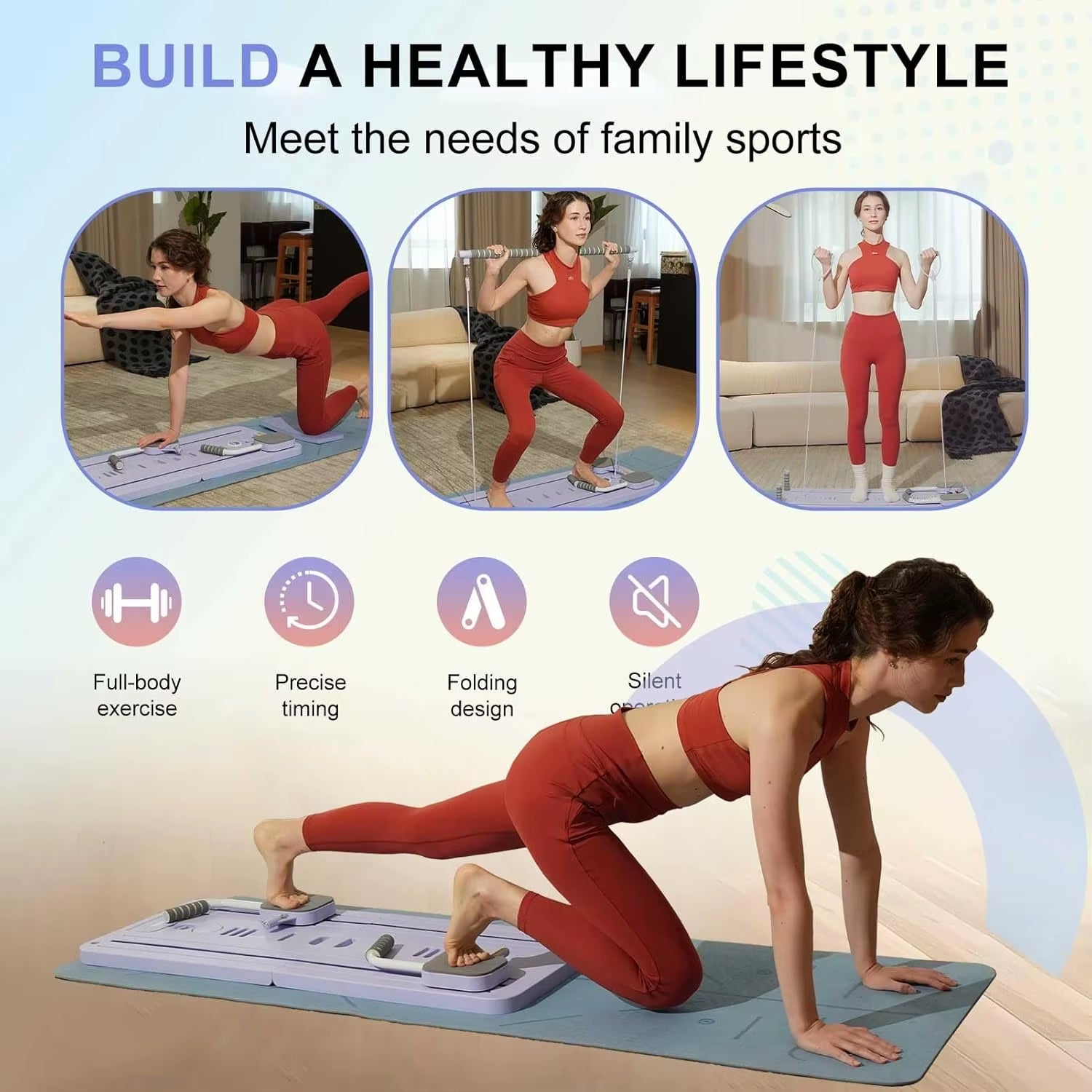 Multifunctional Abdominal Board - Your Ultimate Core Workout Companion for Pilates and Strength Training