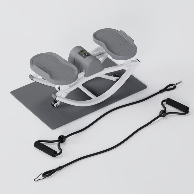 Transform Your Home Workouts with the Lhanelfit Rock Stepper - Compact, Quiet, and Perfect for Low Impact Cardio Training