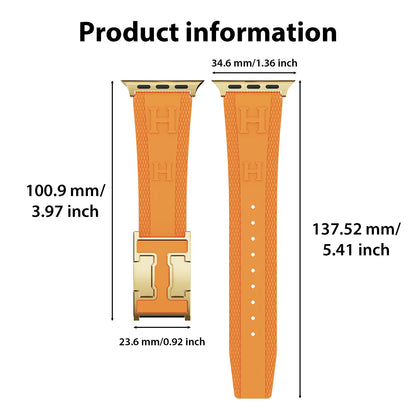 Elevate Your Style with the CRAZYGRASS Magnetic Silicone Band - The Ultimate Comfort Fit for Professional Men, Perfect for Smart Watches 44mm to 49mm