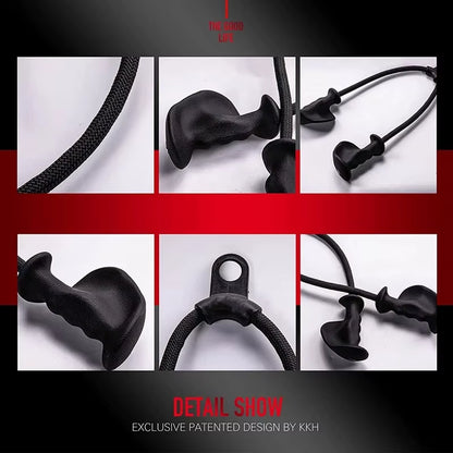 Elevate Your Workout with Our Premium Fitness Biceps & Triceps Rope Pull Down Grip Handles - Perfect for Cable Machines and Strength Training!