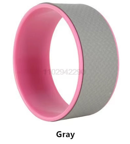 Elevate Your Yoga Practice with the 12" Yoga Wheel - Back Roller for Deep Tissue Massage and Pain Relief